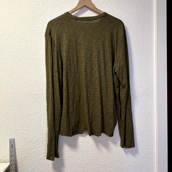 ATM Slub Jersey long sleeve tee T, distressed - Picture 2 of 5